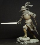 Польский рыцарь 15 век. 75мм..JPG