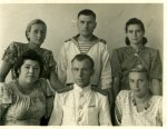 Коллектив секретной части ЕВМАУ им. Сталина, г. Ейск, 1950-е г..jpg
