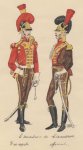 Lanciers de la Manche. Trompette et Officier.jpg