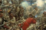 Surikov_Pokoreniye_Sibiri_Yermakom фоагмент Гребец и казак с мушкетом.jpg